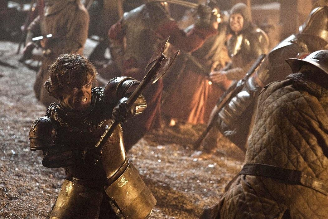 Tyrion fighting