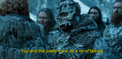 Lord of Bones and Tormund "talk" in "Hardhome"
