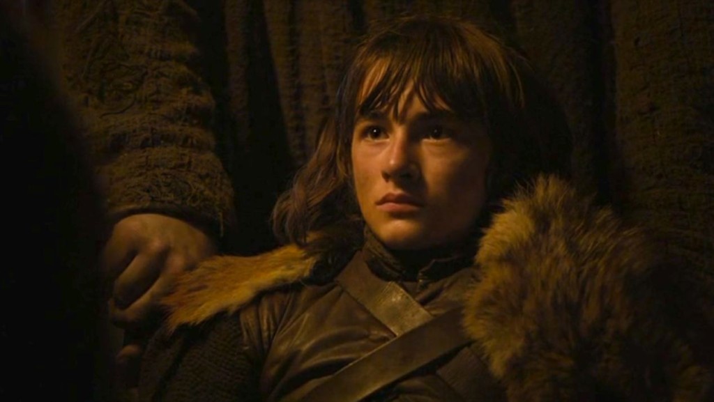 Bran looking serious in "Mhysa"