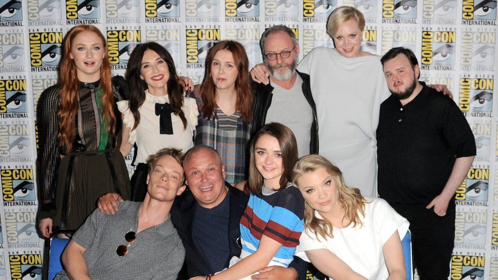 The Game of Thrones cast at San Diego Comic Con 2015