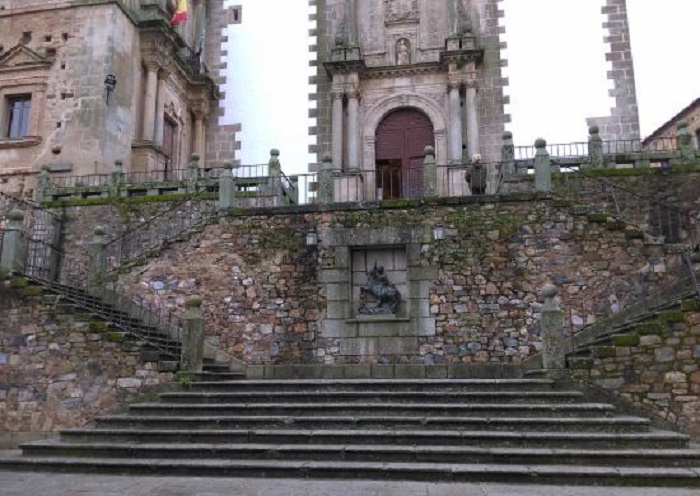 Stairs in San Jorge Plaza