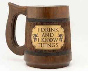 I Drink and I Know Things mug