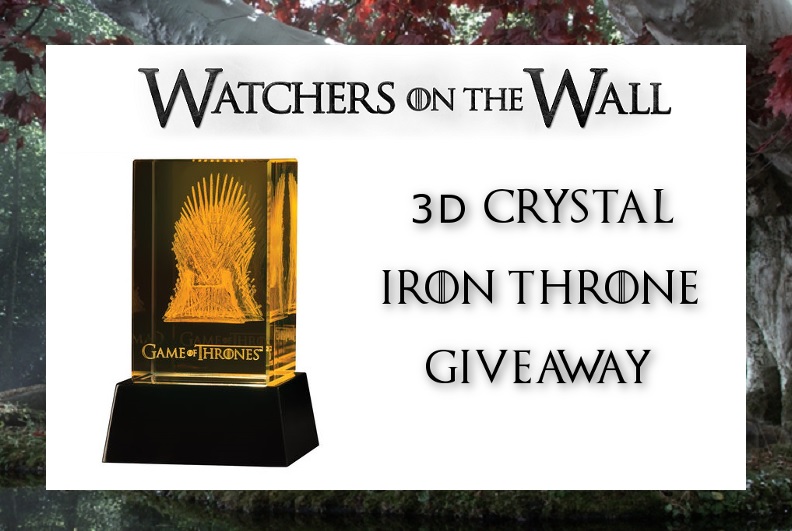 Game of Thrones crystal Iron Throne1