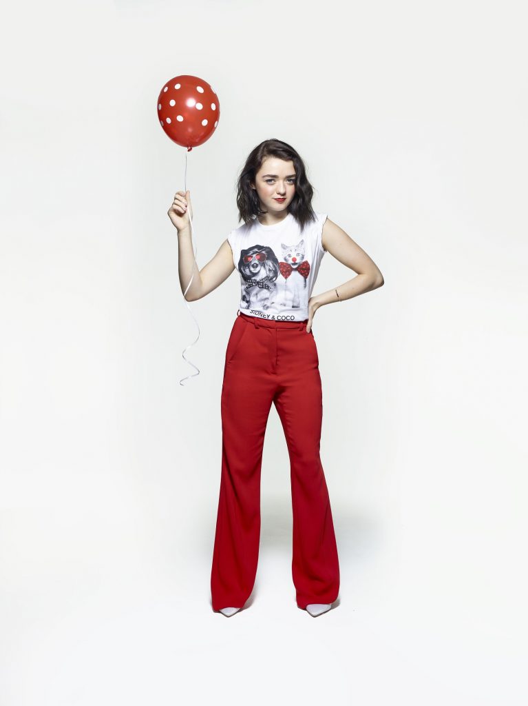 Maisie Williams Red Nose Day 3