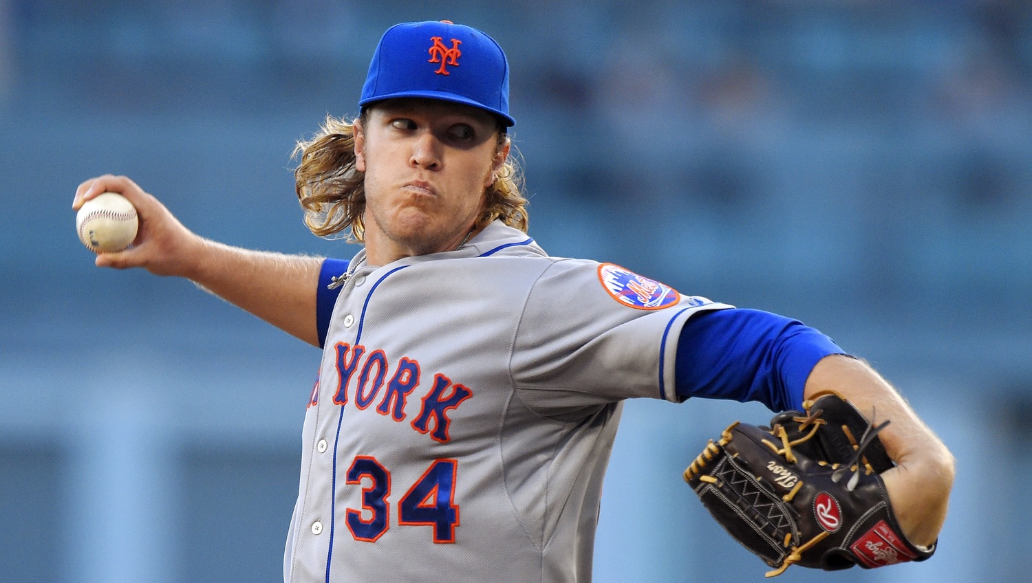 Noah Syndergaard of the New York Mets appearing in Game of Thrones Season 7, Watchers on the Wall