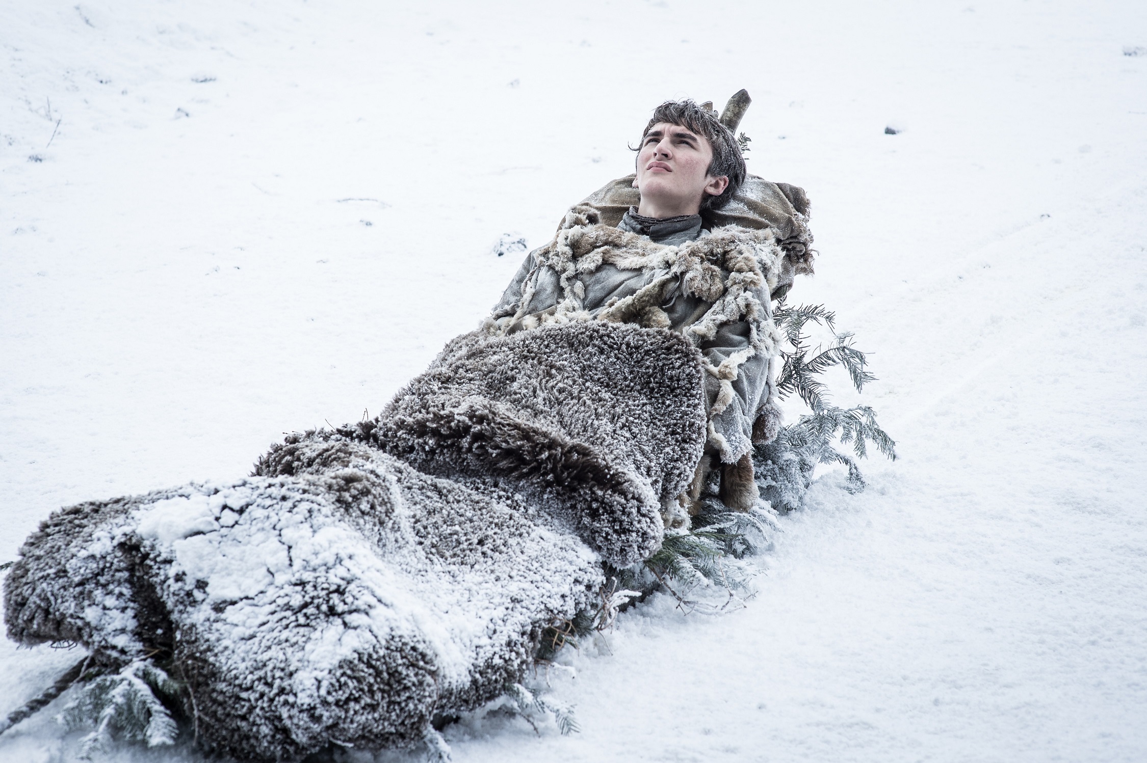 Isaac H. Wright as Bran Stark. Photo: HBO