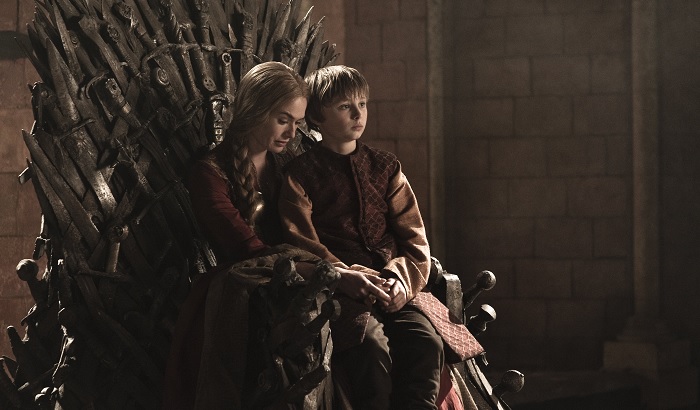 Cersei and Tommen Blackwater