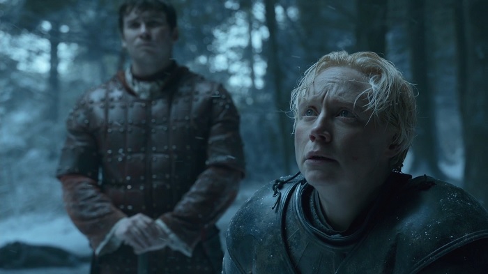 Sansa accepts Brienne's oath