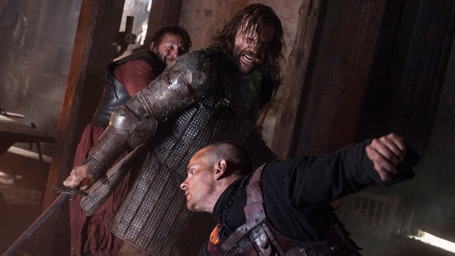 The Hound fight in Two Swords