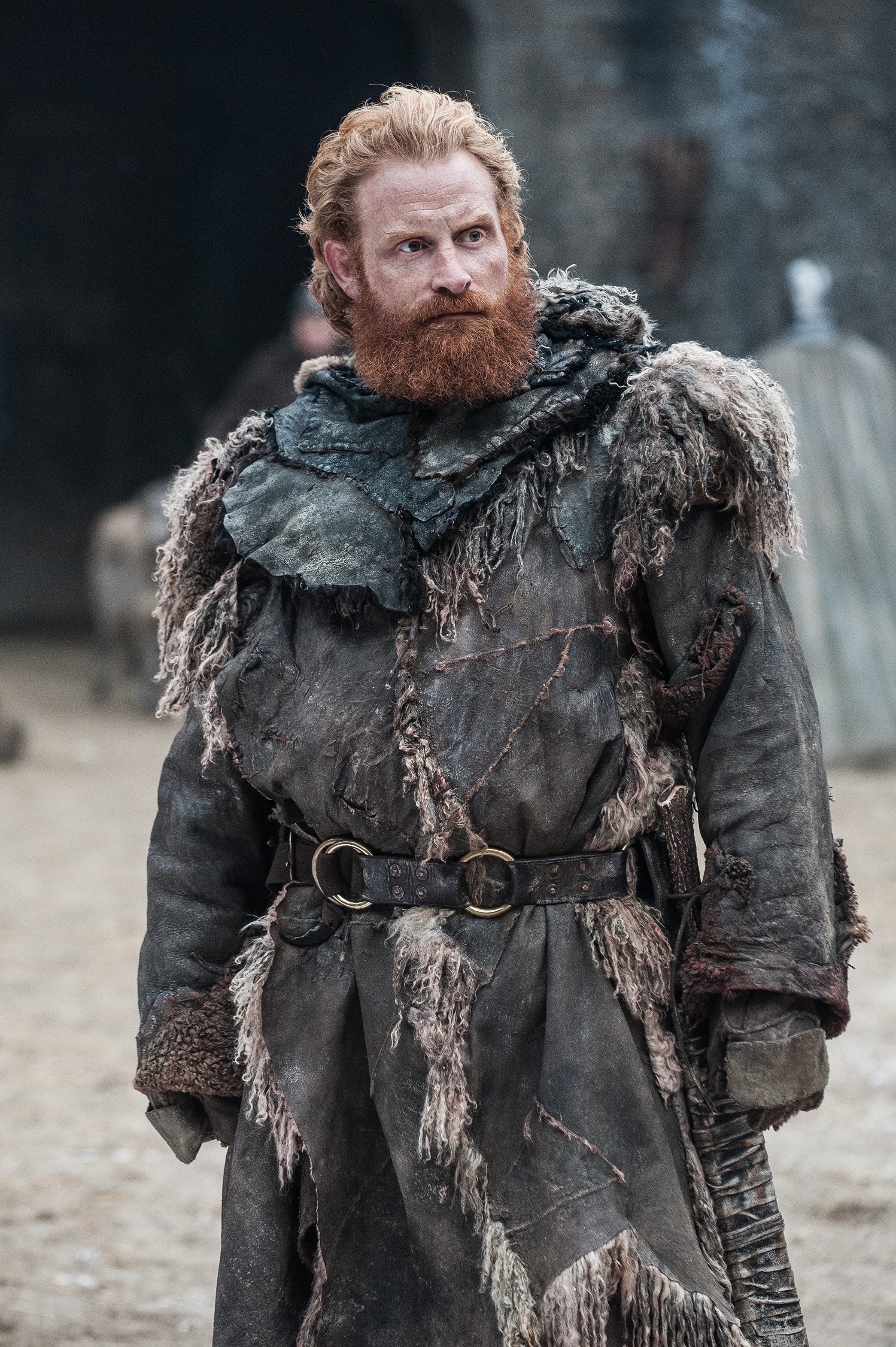 Kristofer Hivju as Tormund Giantsbane in Winterfell. Photo: HBO