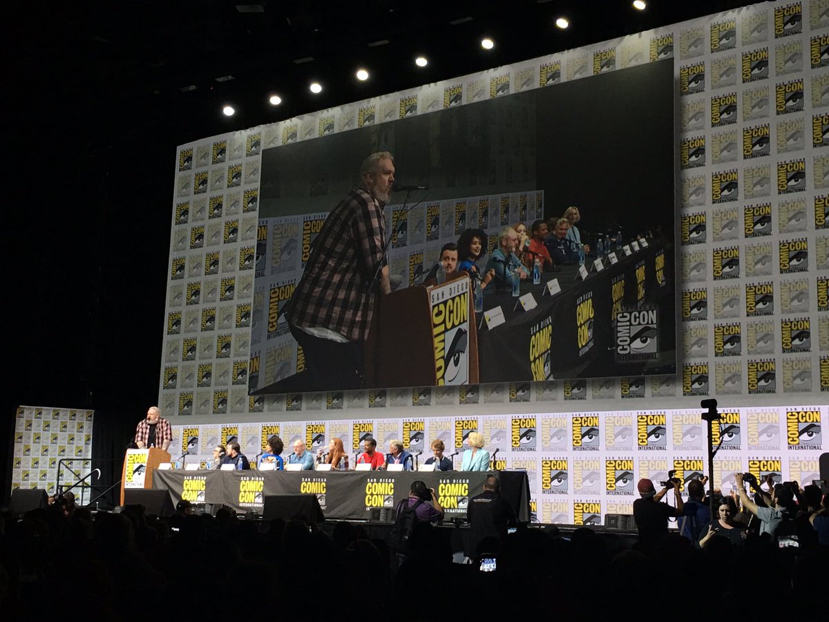 Kristian moderating Game of Thrones panel