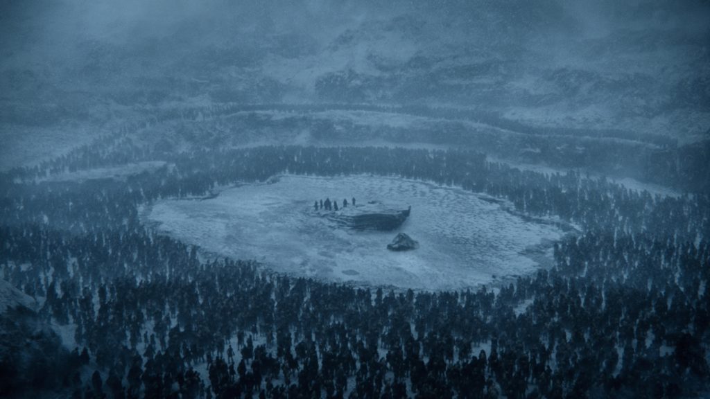 Frozen Lake Beyond the Wall game of thrones