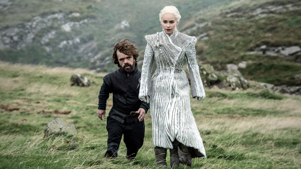 Tyrion Daenerys White Outfit Beyond the Wall
