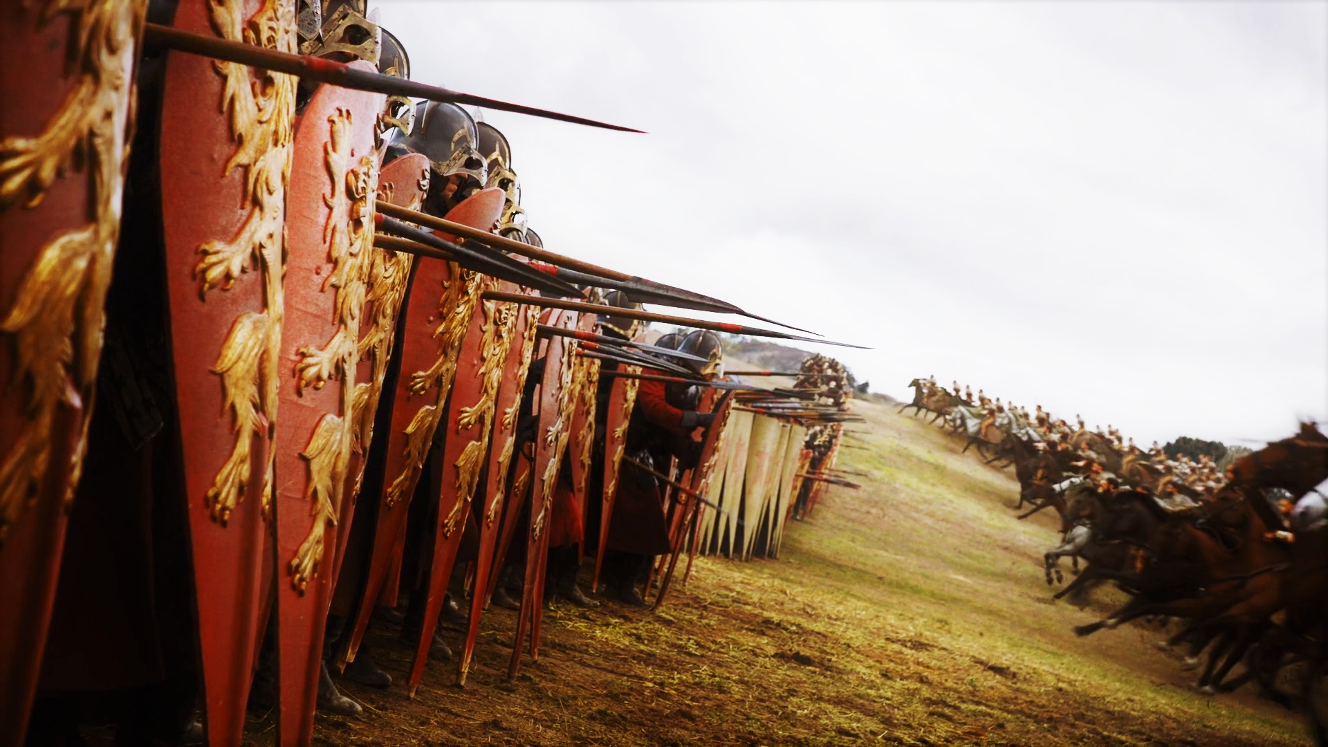 Highgarden Field of Fire 7x04 (17) Lannister Tarly Dothraki