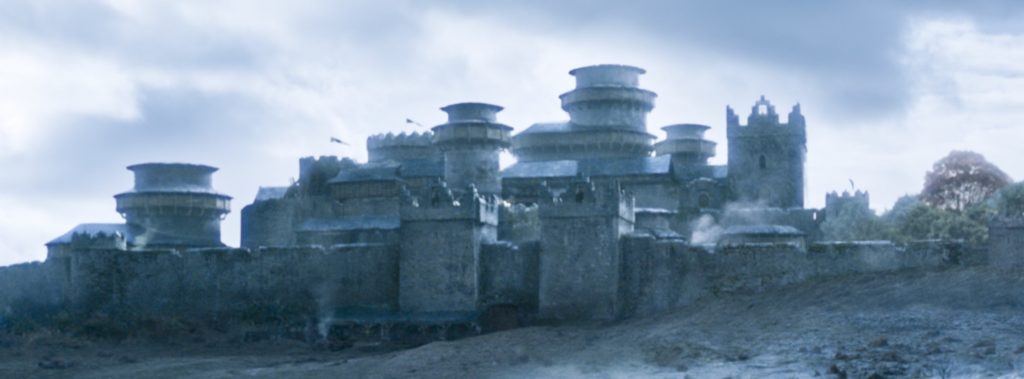 Winterfell as it looked in season six
