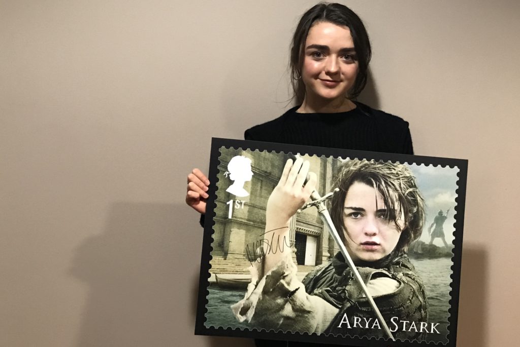Maisie Williams Stamps