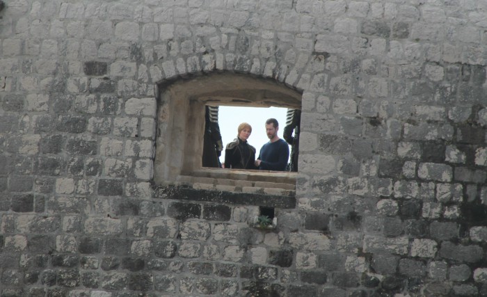 Headey and Weiss share a laugh. Photo: Ivana Smilović / Dubrovnik Times