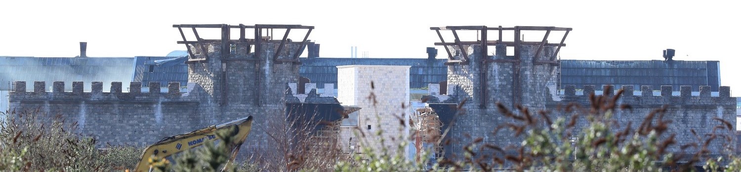 The walls of King's Landing at Titanic Studios. Photo: Colm O'Reilly / Sunday Life