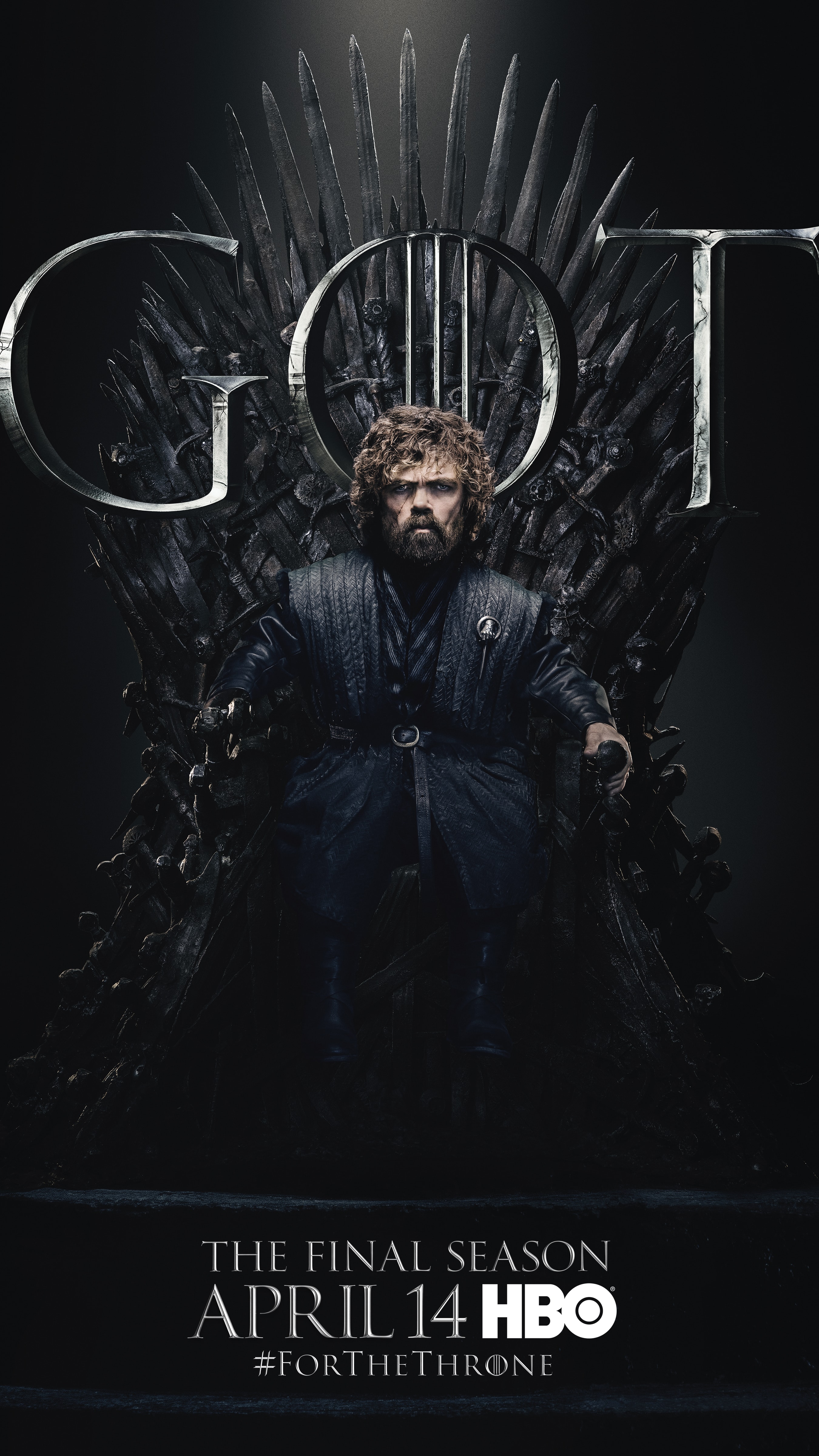 5. Tyrion Lannister GOT Season 8 For The Throne Character Poster-min