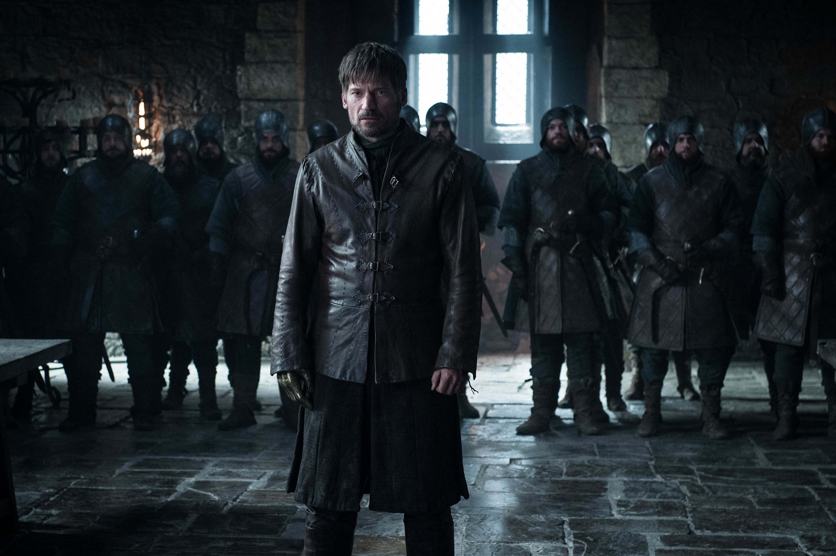 It looks like Jaime's trial will be quite tense. Will Brienne speak for him? Photo: Helen Sloan / HBO