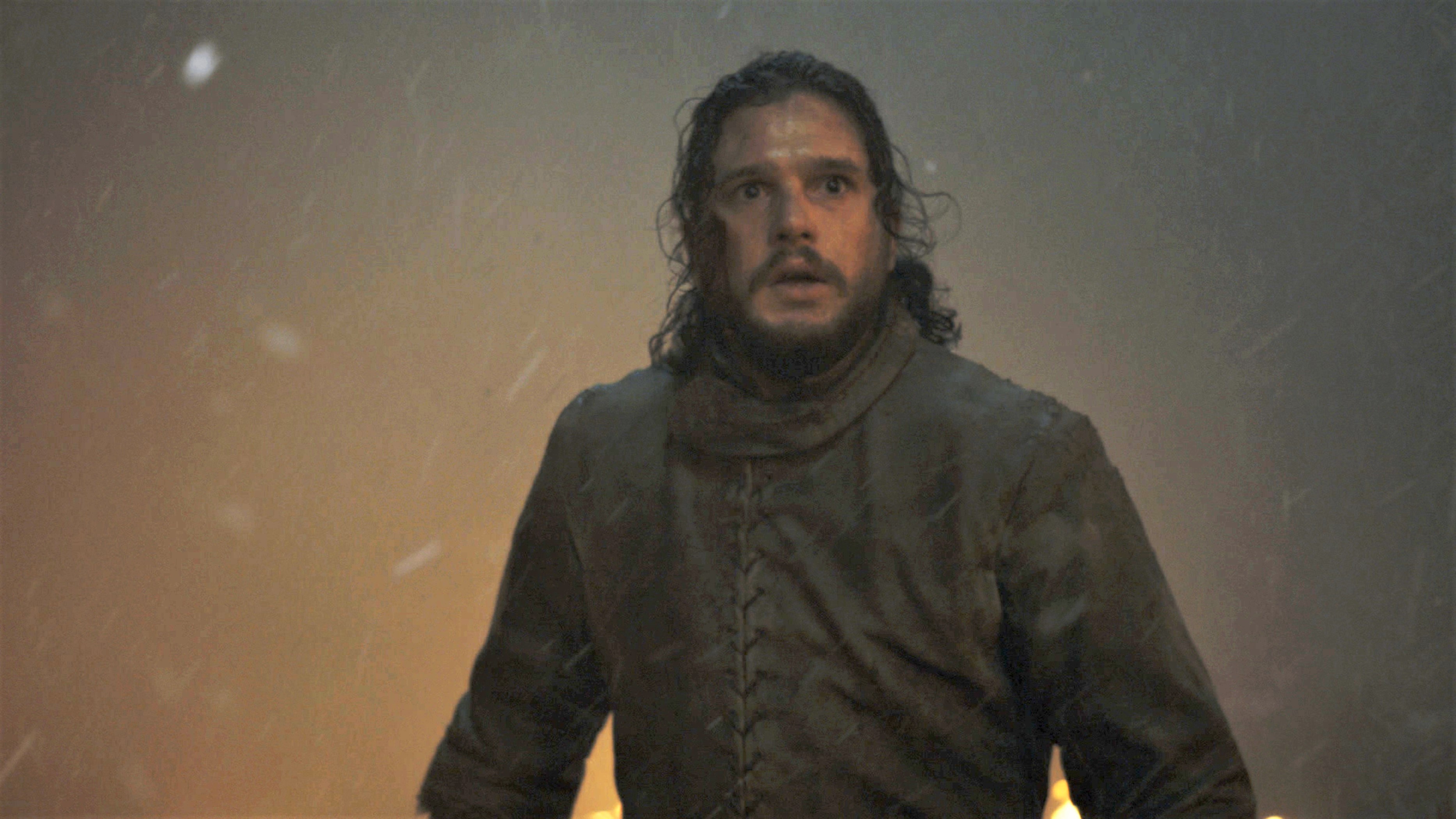 Jon Snow 803 Season 8 Battle of Winterfell Brightened