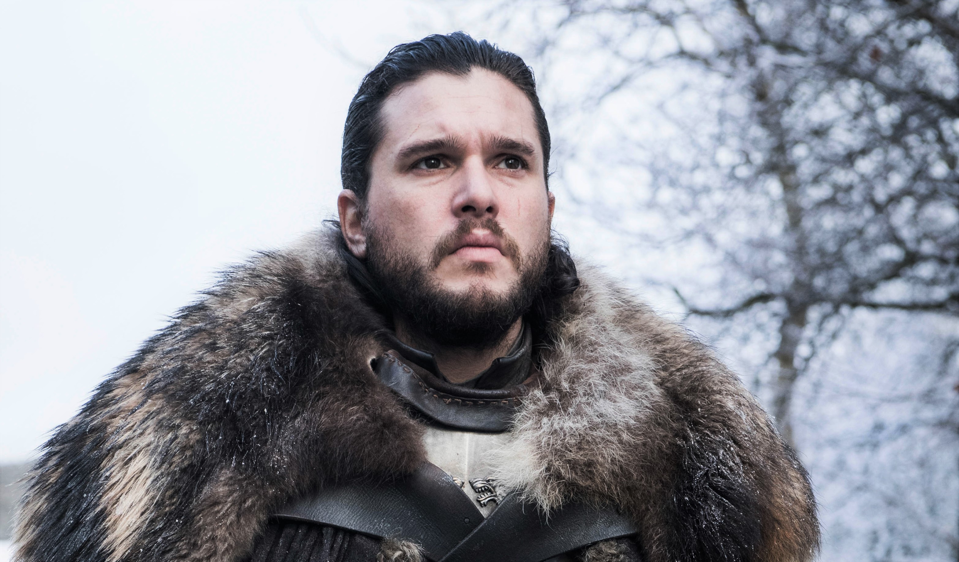 Jon Snow Horse Winterfell Season 8