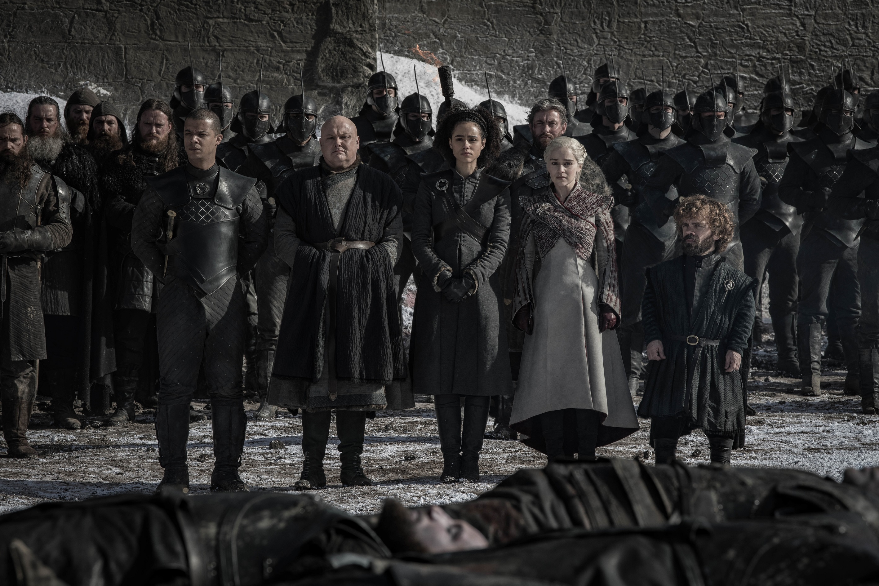 Grey Worm Varys Missandei Daenerys Tyrion Season 8 804