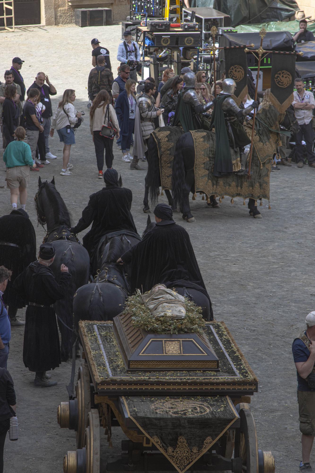 HOTD S02 05-20 Cáceres Spain King's Landing Jaehaerys Funeral Procession 18