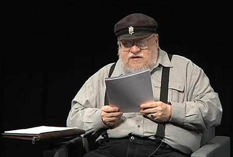GRRM reading a Victarion chapter at TIFF