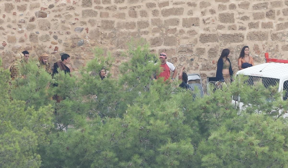 Dornish Filming At The Alcazaba Of Almeria Watchers On The Wall