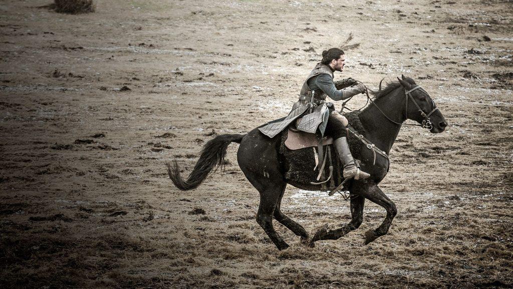 Jon rides