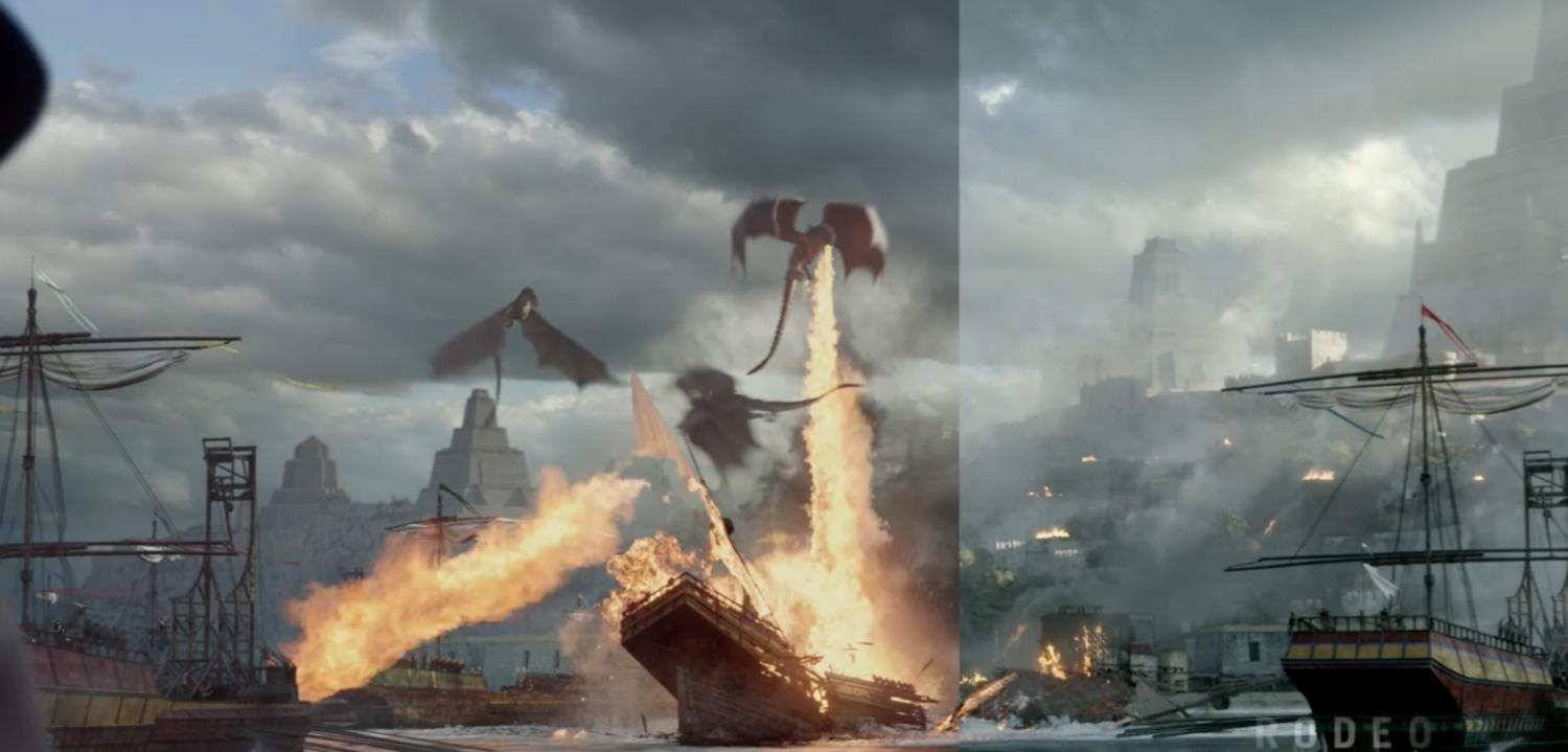 Latest VFX reel shows off epic scale of Game of Thrones ...