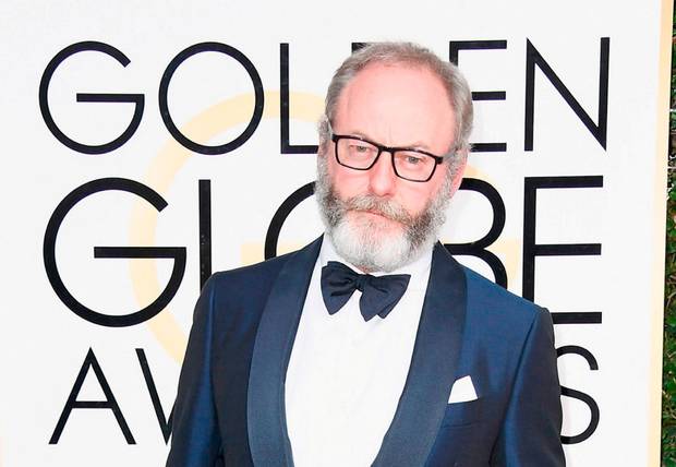 Liam Cunningham at the 2017 Golden Globes