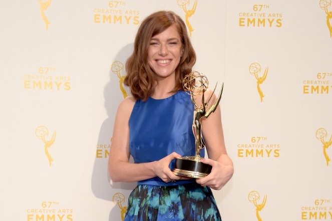 Katie Weiland at the Emmys