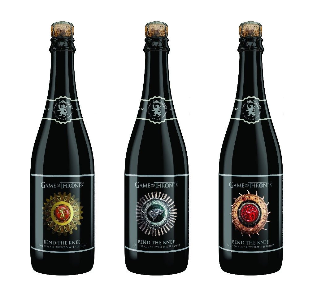 Bend the Knee Game of Thrones Ommegang ale