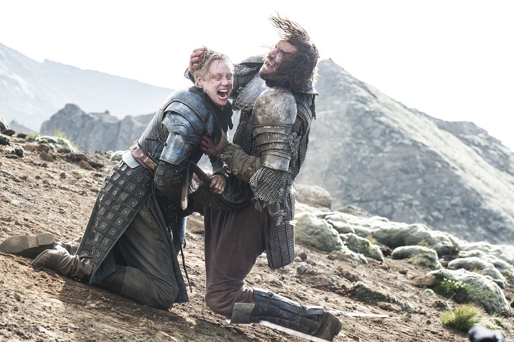Brienne and the Hound