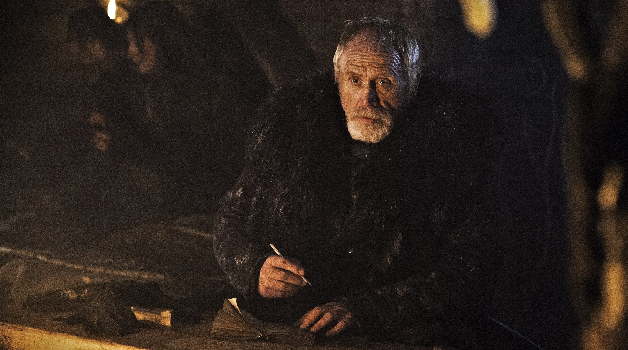 James Cosmo as Lord Commander Jeor Mormont in "And Now His Watch Is Ended." Photo: HBO