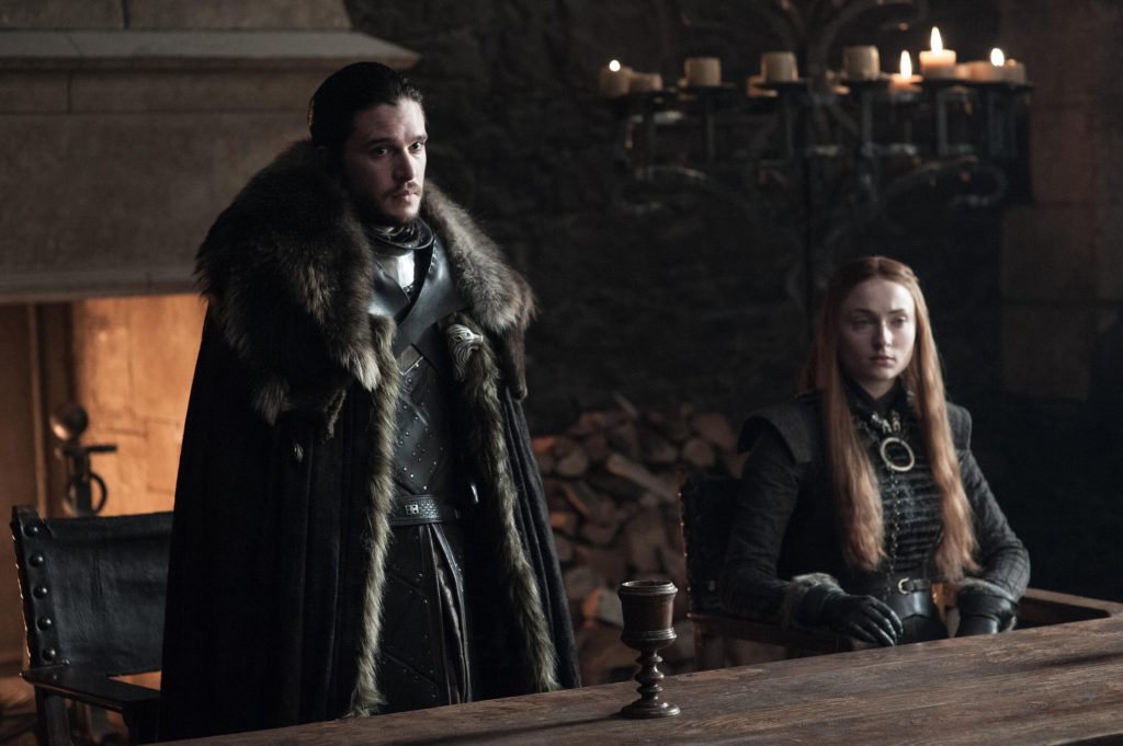 Jon and Sansa