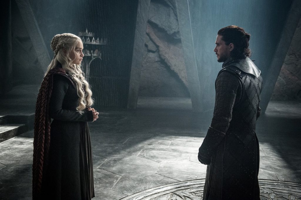 Jon Snow meets Daenerys The Queen's Justice