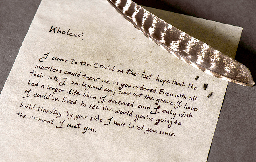 Jorah's letter to Daenerys calls back to their last farewell in more ways than one