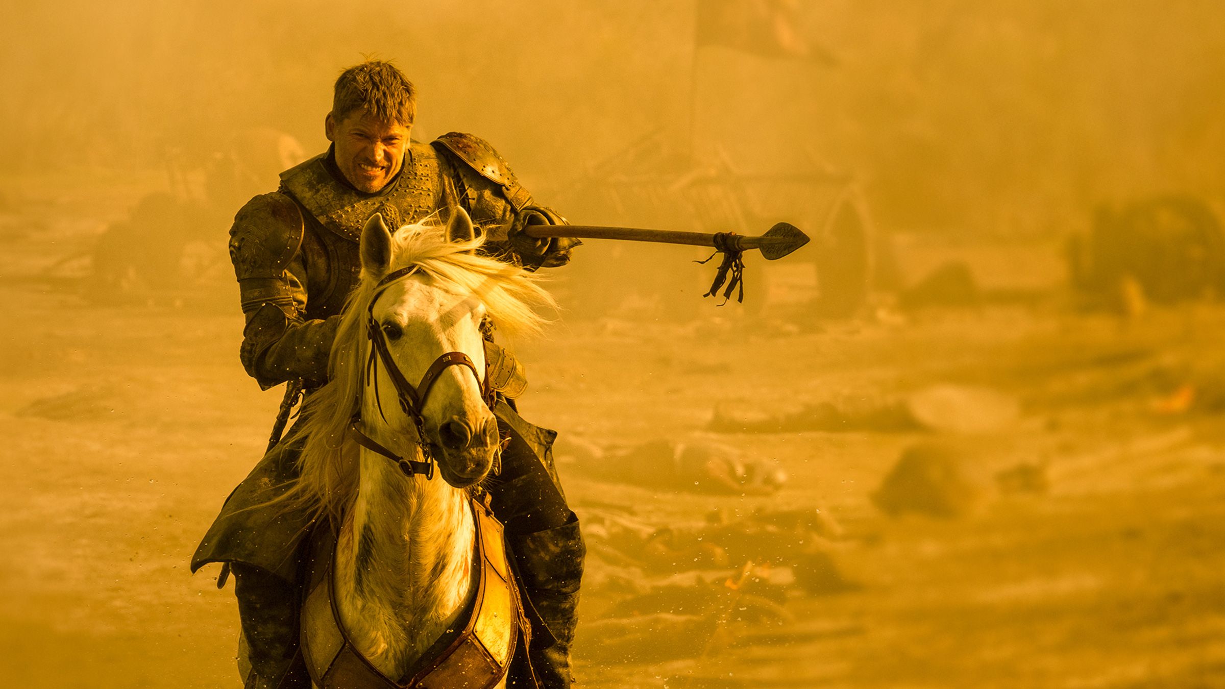 Jaime Lannister spear The Spoils of War