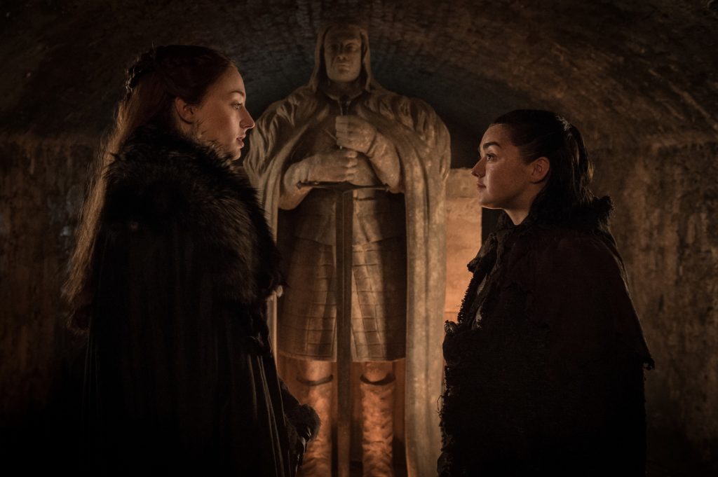 Sansa and Arya The Spoils of War