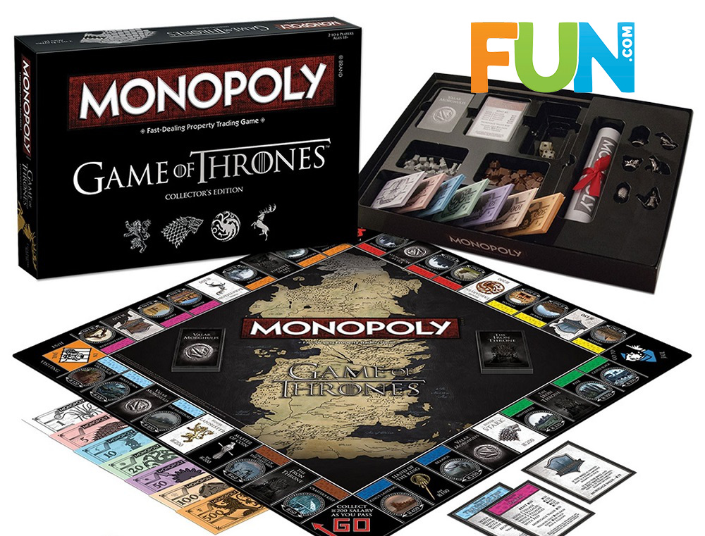 Game of thrones Monopoly funcom