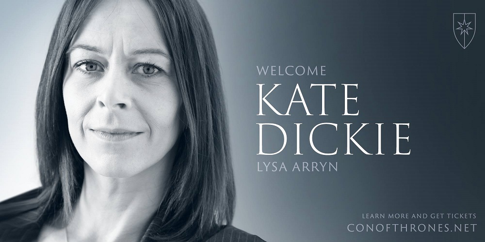 Kate Dickie Con of Thrones