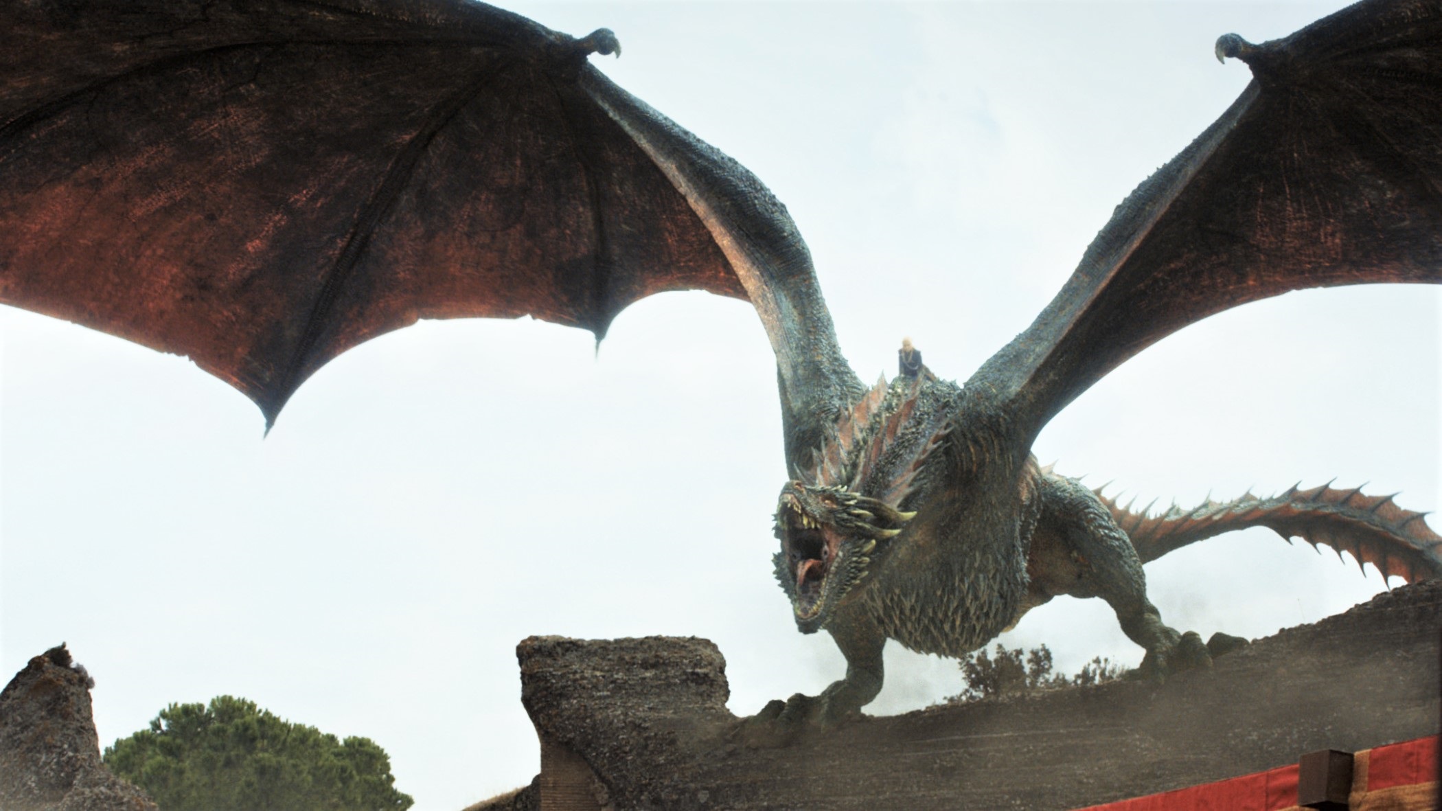 King's Landing Dragonpit 7x07 (2) Drogon Dragon Daenerys
