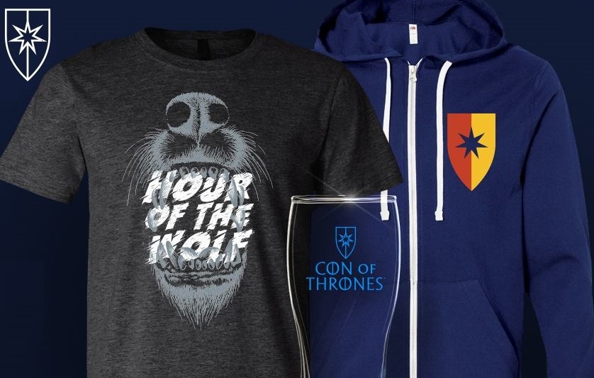 Con of Thrones merch package