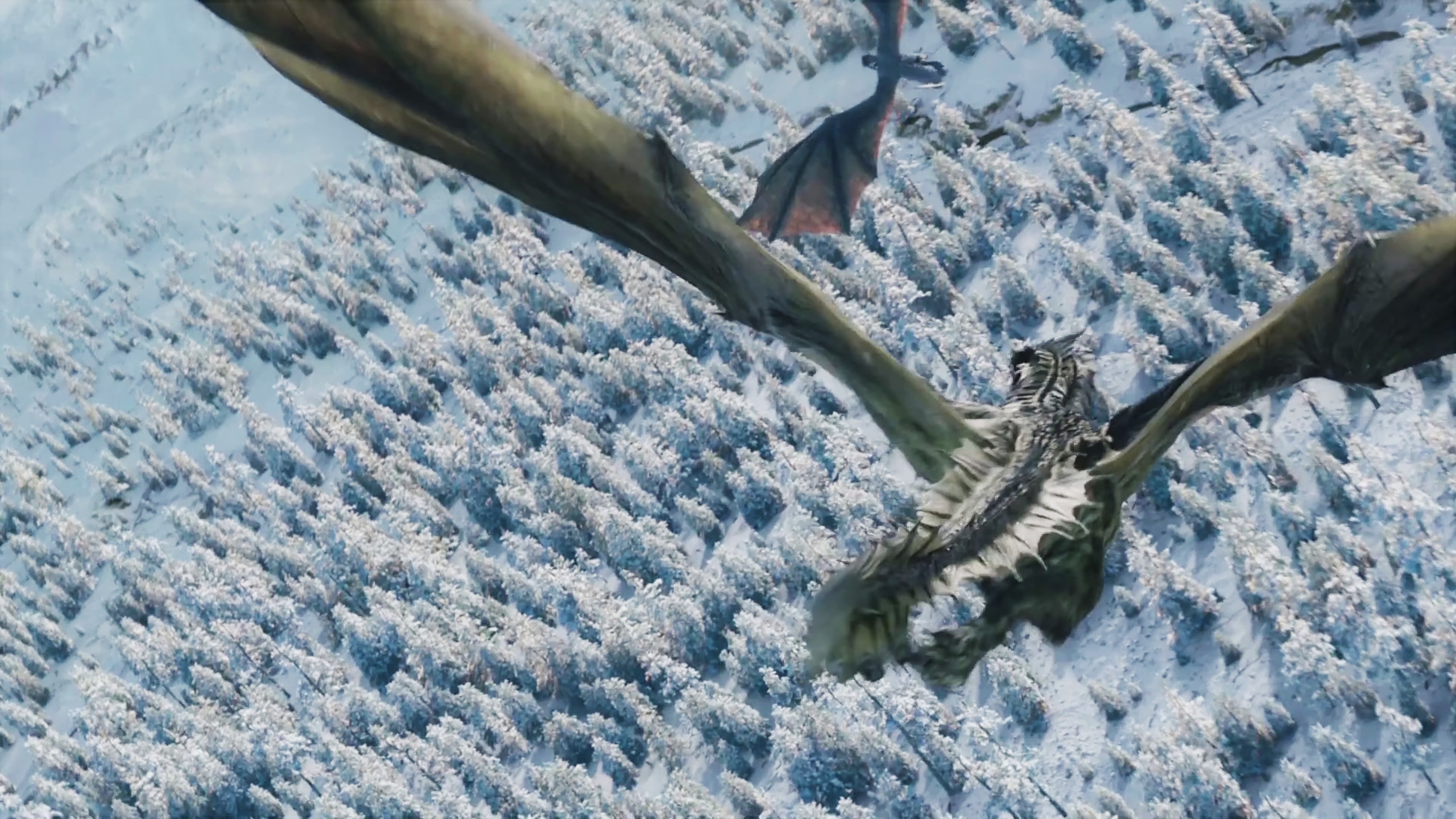 27. Season 8 Trailer Drogon Viserion Flying North