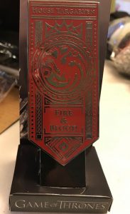 House Targaryen Sigil Banner Pin