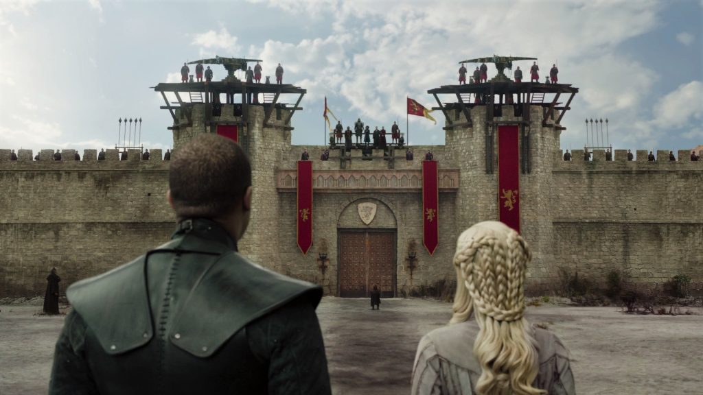 Daenerys Targaryen Dress Back Grey Worm Tyrion Lannister King's Landing Season 8 804 2