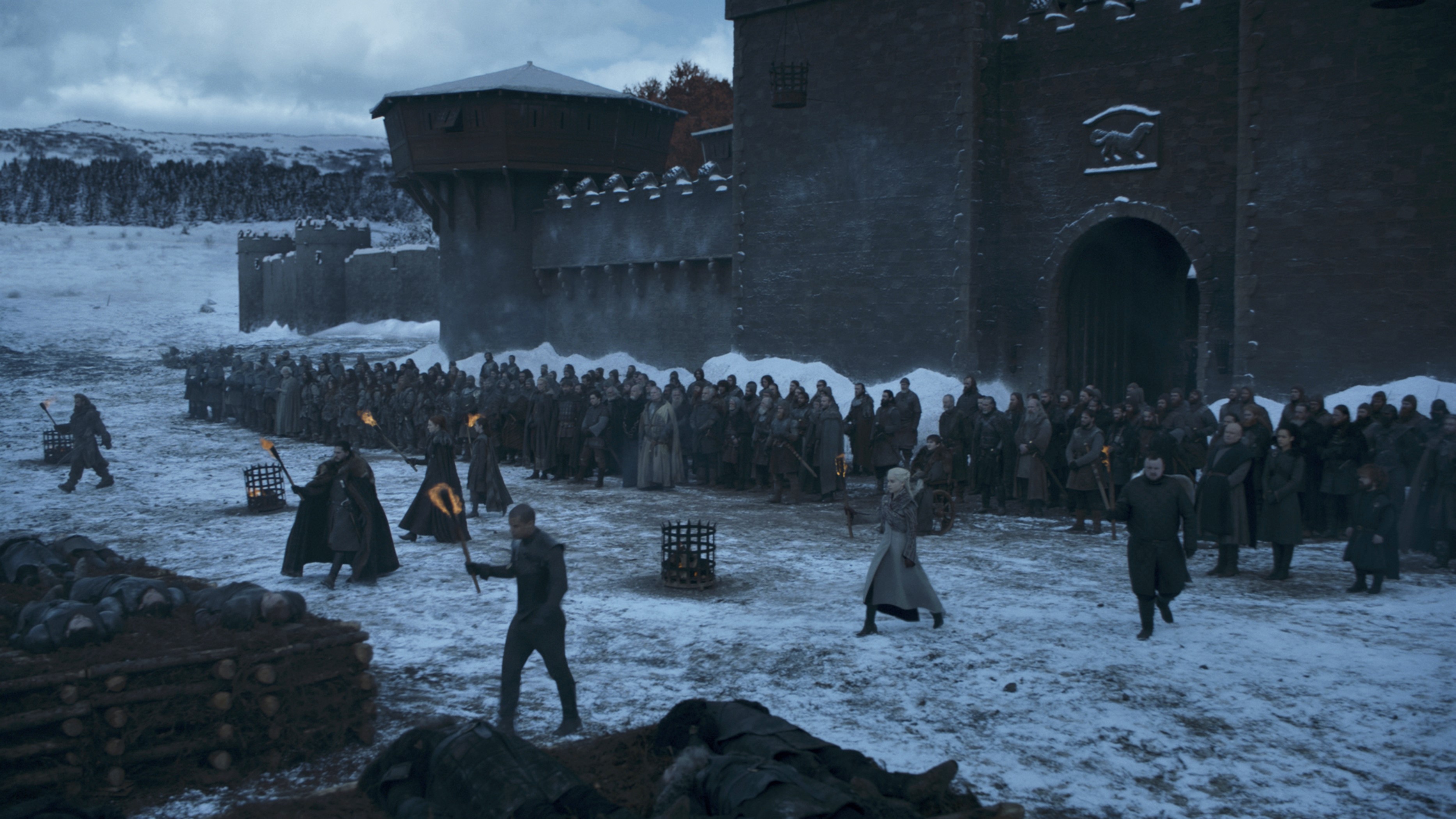Game Of Thrones Season 8 Episode 4 Photos Featuring Funerals